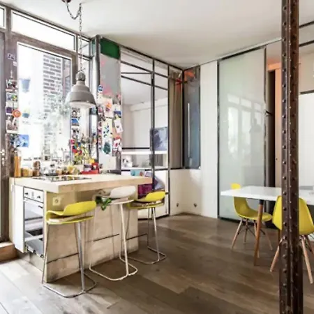Appartement Two Bd Modern Loft Near Montmartre!